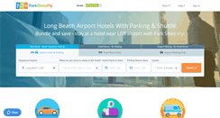 Desktop Screenshot of longbeach.parksleepfly.com