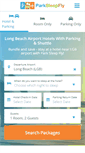 Mobile Screenshot of longbeach.parksleepfly.com
