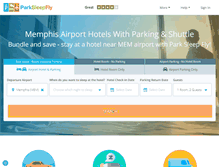 Tablet Screenshot of memphis.parksleepfly.com