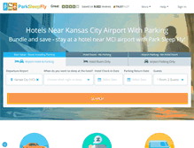 Tablet Screenshot of kansascity.parksleepfly.com
