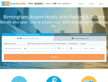 Tablet Screenshot of birmingham.parksleepfly.com