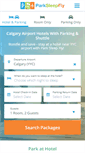 Mobile Screenshot of calgary.parksleepfly.com