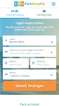 Mobile Screenshot of boston.parksleepfly.com