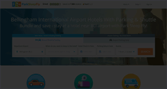 Desktop Screenshot of bellingham.parksleepfly.com