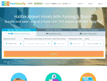 Tablet Screenshot of halifax.parksleepfly.com