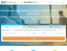 Tablet Screenshot of charleston.parksleepfly.com