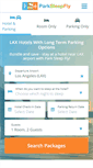 Mobile Screenshot of losangeles.parksleepfly.com