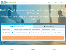 Tablet Screenshot of berlin.parksleepfly.com