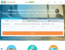 Tablet Screenshot of madison.parksleepfly.com