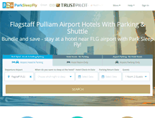 Tablet Screenshot of flagstaff.parksleepfly.com