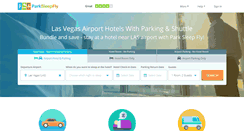 Desktop Screenshot of lasvegas.parksleepfly.com