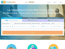 Tablet Screenshot of lasvegas.parksleepfly.com