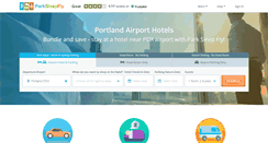 Desktop Screenshot of portland.parksleepfly.com