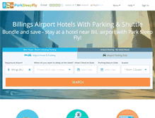 Tablet Screenshot of billings.parksleepfly.com